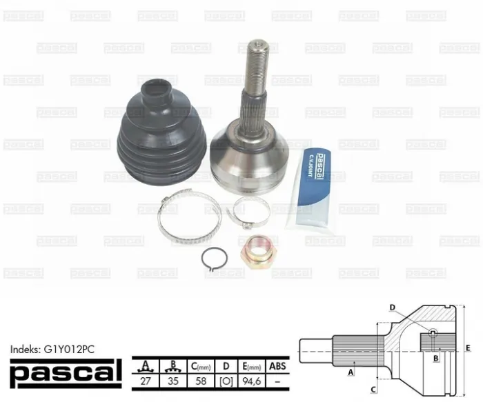 Cap planetara spre roata (27z 35z 58mm) JEEP CHEROKEE, LIBERTY 2.4-3.7 dupa 2001