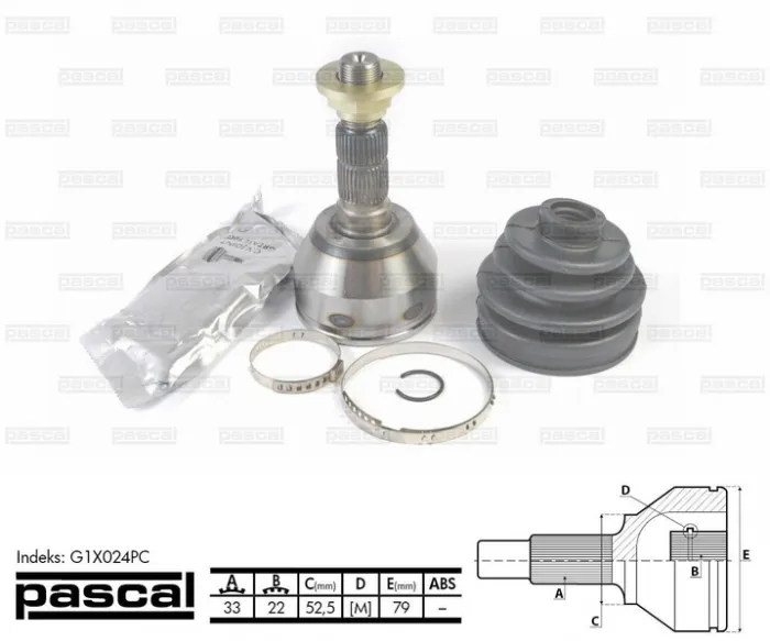 Cap planetara spre roata (33z 22z 52,5mm) CHRYSLER PACIFICA; OPEL ASTRA H, ASTRA H GTC, ZAFIRA B 1.4-3.5 intre 2003-2015