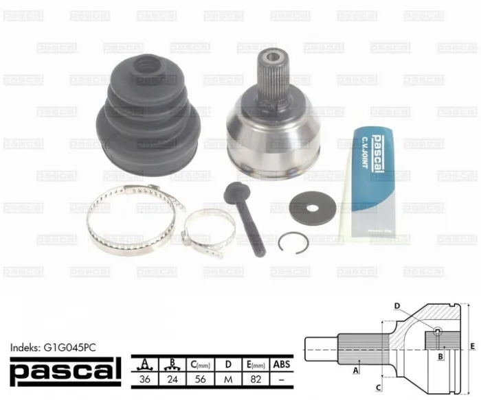 Cap planetara spre roata (36z 24z 56mm) VOLVO S40 II; FORD C-MAX, FOCUS C-MAX, FOCUS II 1.4 1.6 1.6LPG intre 2003-2013