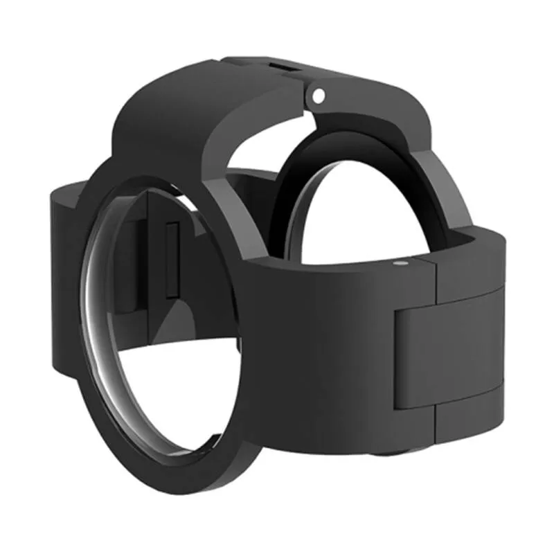 Capac de protectie PULUZ PU811 compatibil cu camera Insta360 X3, Negru/Transparent