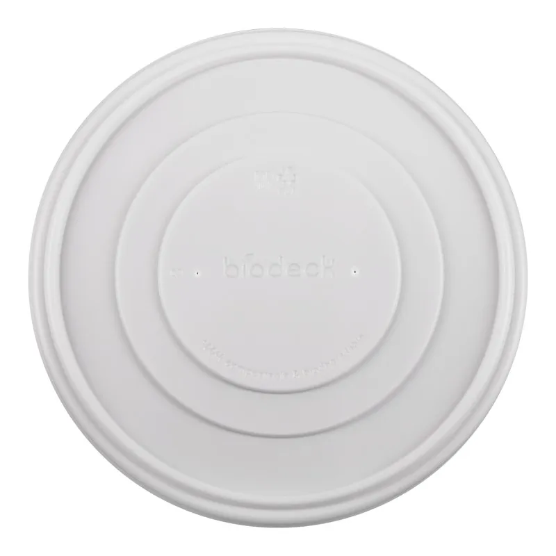 Capace Biodegradabile, Compostabile, Albe, 184 mm, 50 buc