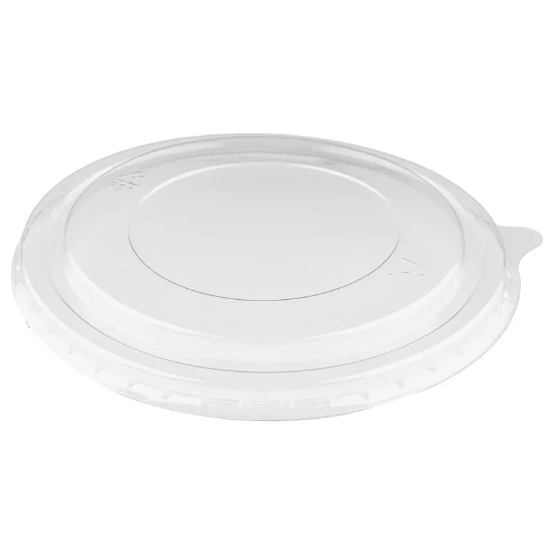 Capace Biodegradabile Compostabile PET, pentru Boluri, 150 mm, 60 Bucati