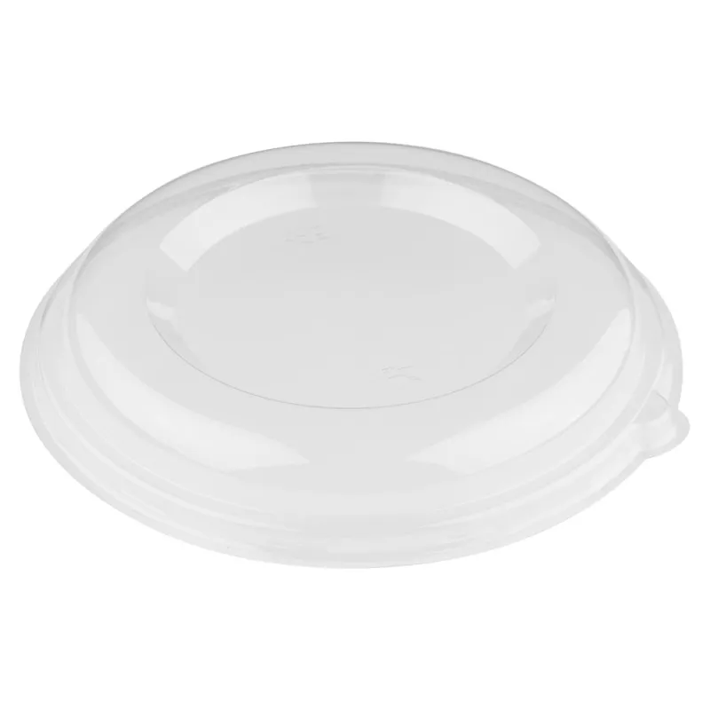 Capace Biodegradabile Compostabile PET Transparente, pentru Boluri, 210 mm, 950 ml, 125 Bucati