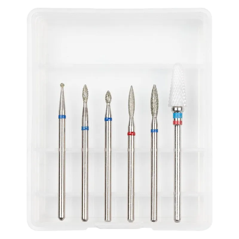 Capete Freza Unghii Luxorise 08, Set 6 Bucati