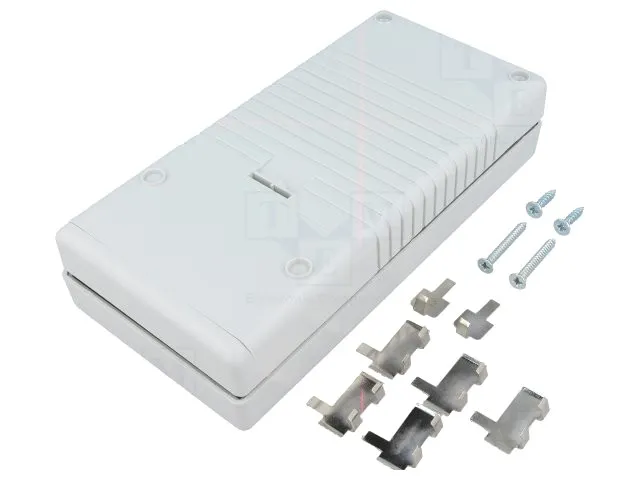 Carcasă: universală X: 93mm Y: 190mm Z: 41mm ABS gri cu răsucire