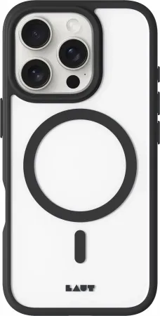 Carcasa Laut Huex Protect cu MagSafe compatibila cu iPhone 16 Pro Max, Negru