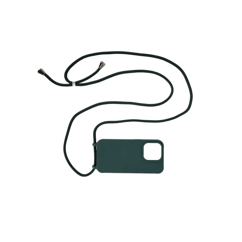 Carcasa Mobile Origin Lanyard compatibila cu iPhone 14 Green