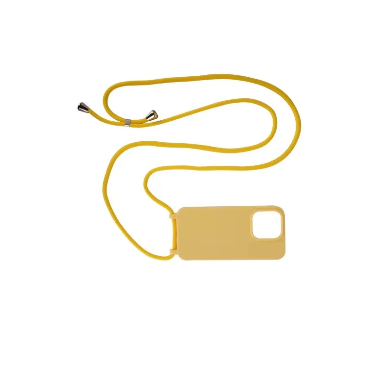 Carcasa Mobile Origin Lanyard compatibila cu iPhone 14 Pro Yellow