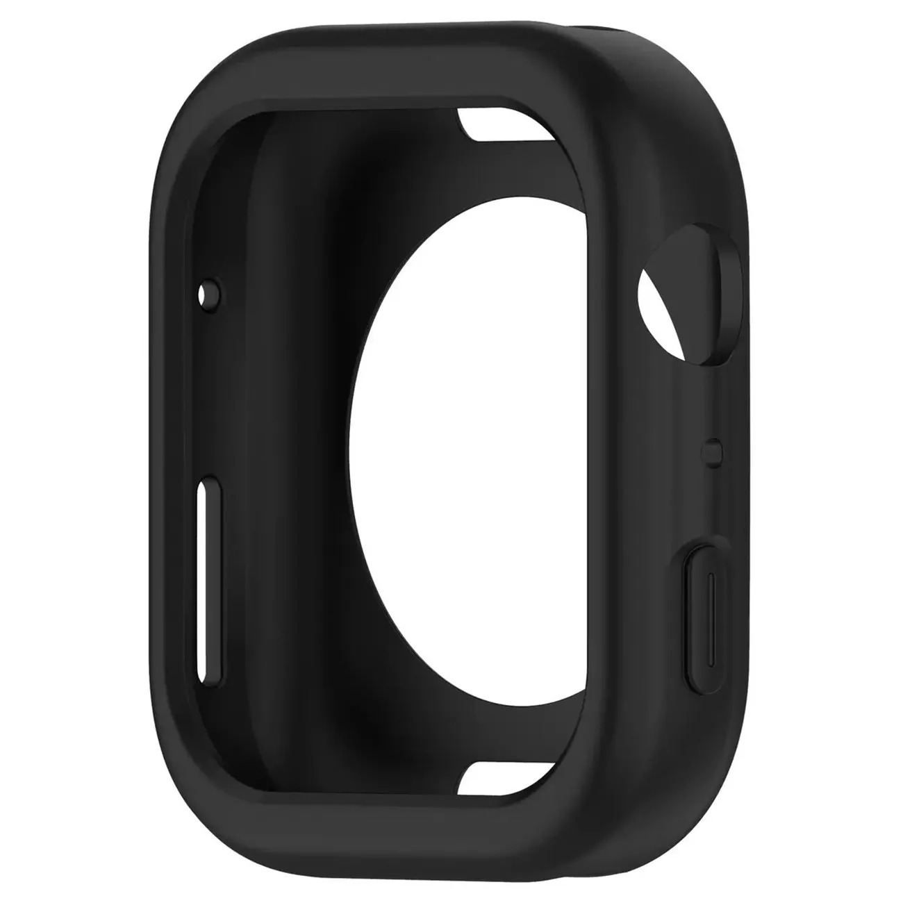 Carcasa Silicone Watch Case compatibila compatibila cu Apple Watch 10 42mm, Negru