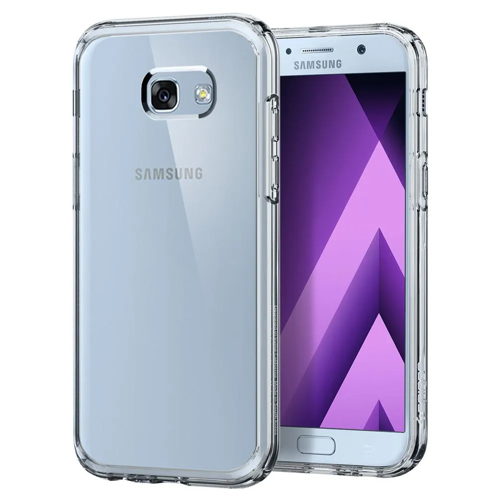 Carcasa Spigen Ultra Hybrid compatibila cu Samsung Galaxy A7 (2017) Transparent