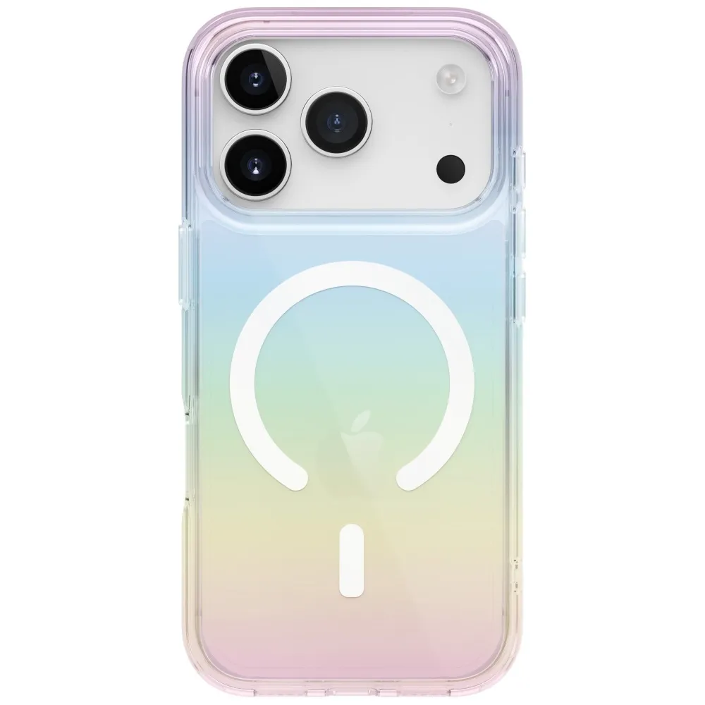 Carcasa Uniq Iridescia Magclick Charging compatibila cu iPhone 17 Pro, Multicolor