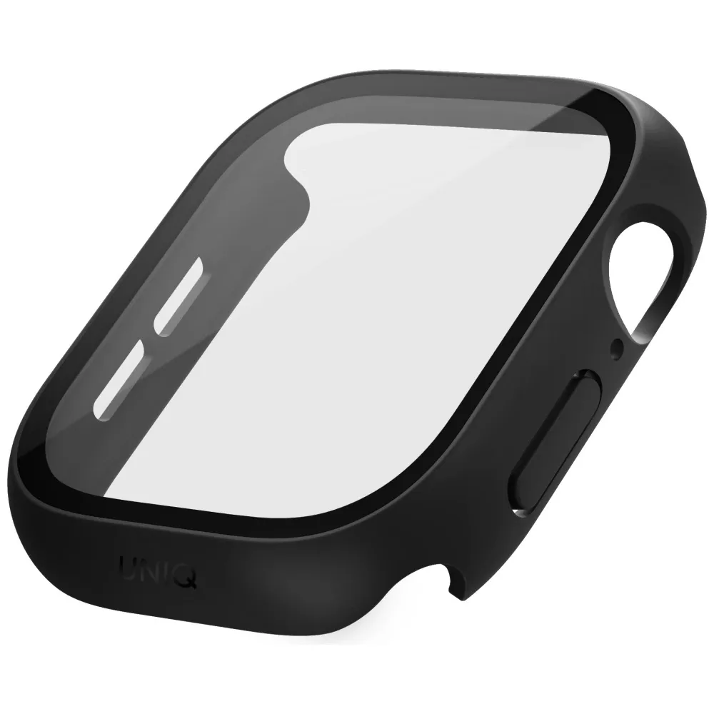 Carcasa Uniq Nautic compatibila cu Apple Watch 10 46mm, Negru