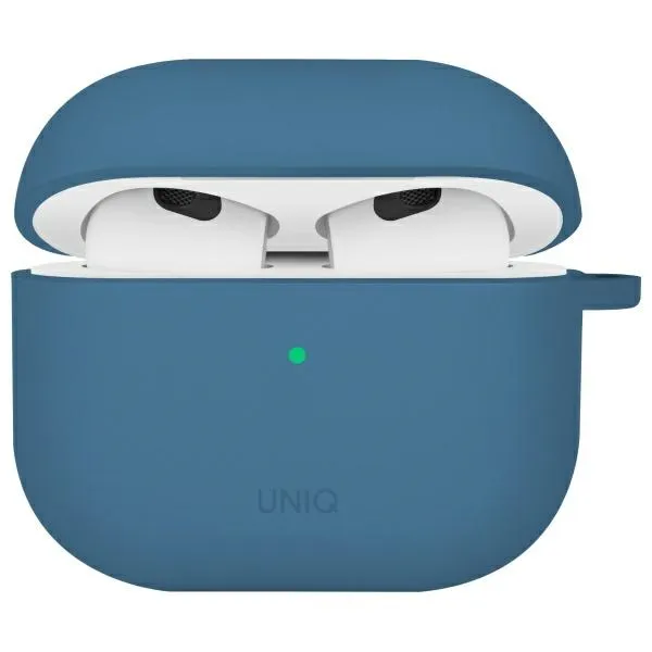 Carcasa Uniq Nexo compatibila cu Apple AirPods 4, Albastru