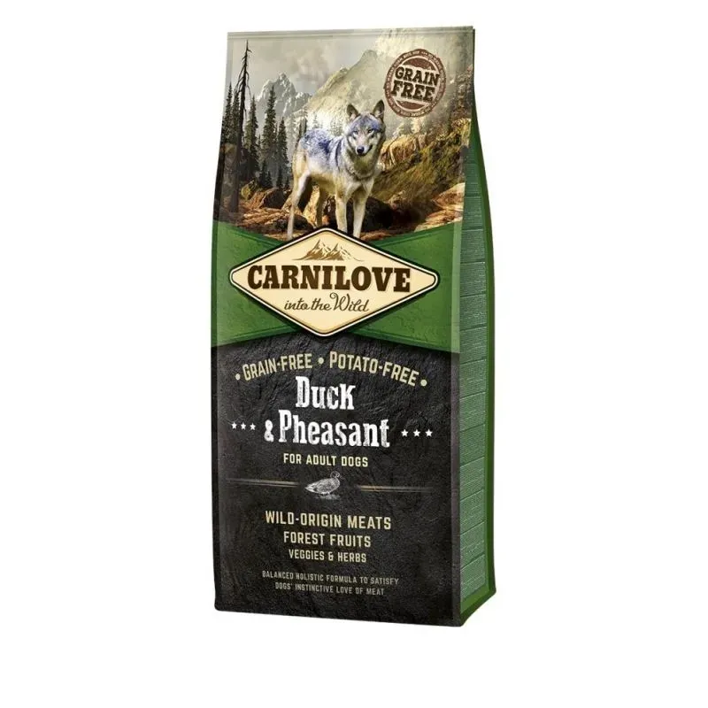 Carnilove Duck and Pheasant for Adult, 12 kg