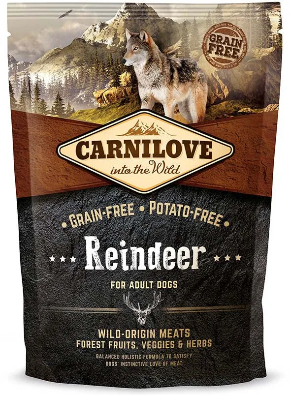CARNILOVE Ren, fără cereale