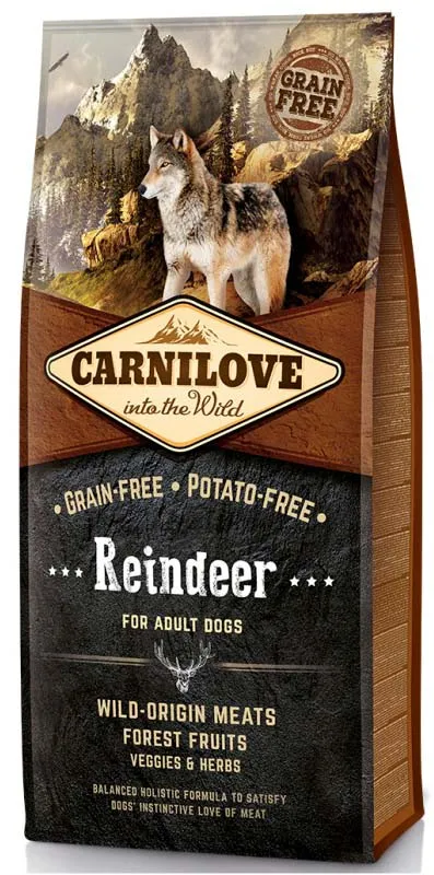 CARNILOVE Ren, fără cereale