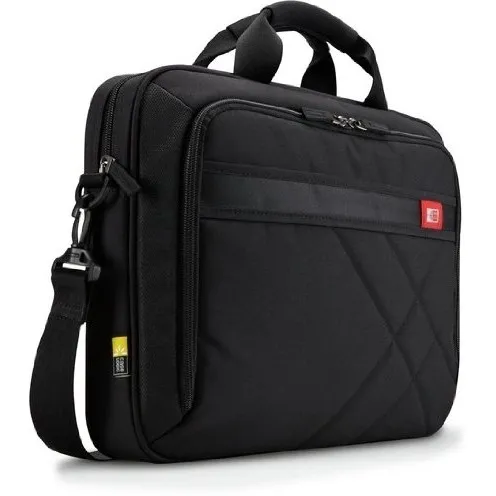 Case&nbsp;Logic Geanta laptop 17' Case Logic, buzunar interior 10.1', buzunar frontal, poliester, black 'DLC117'