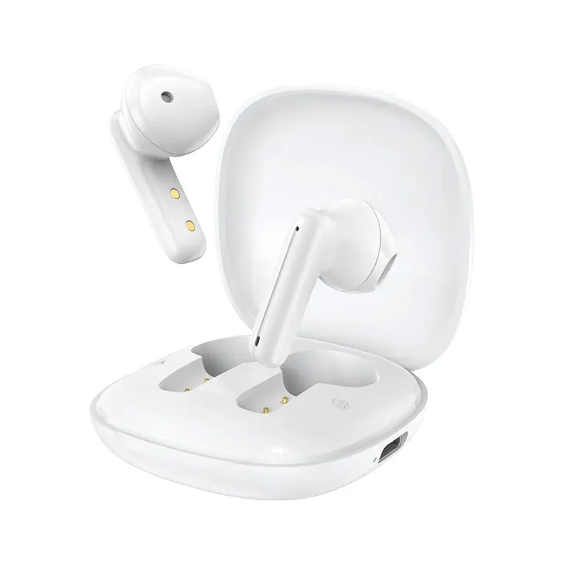 Casti wireless TWS Foneng BL135, Bluetooth 5.3, Autonomie 5h, USB-C, Alb