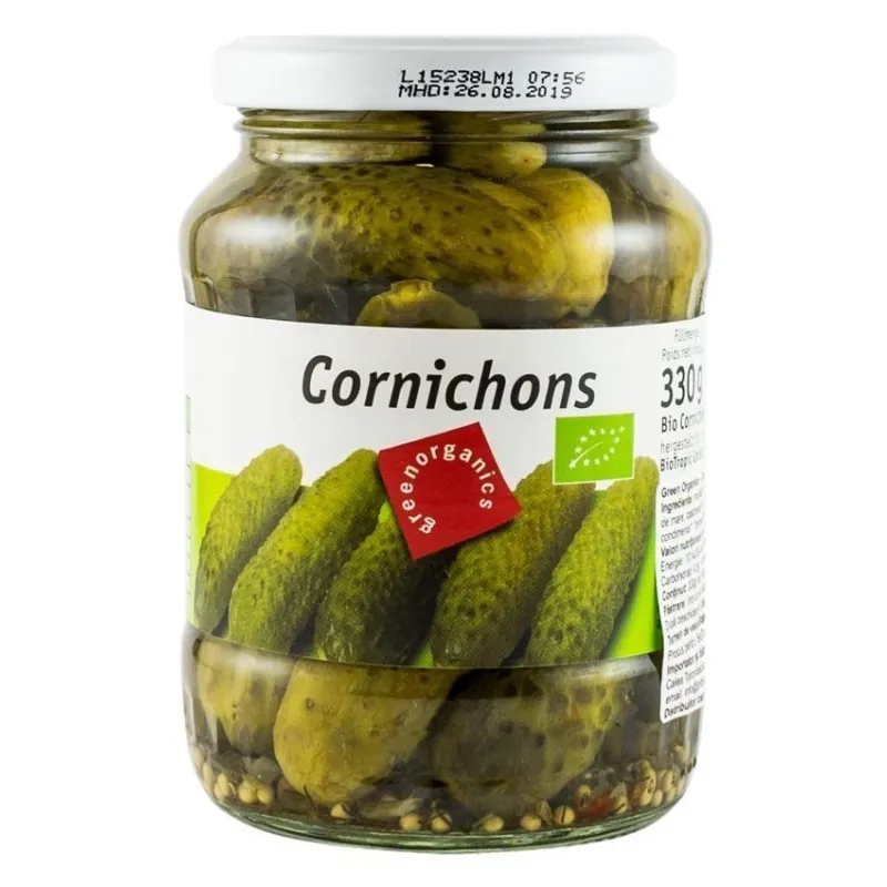 Castraveti Murati BIO, 330 g / 190 g, Green Organics