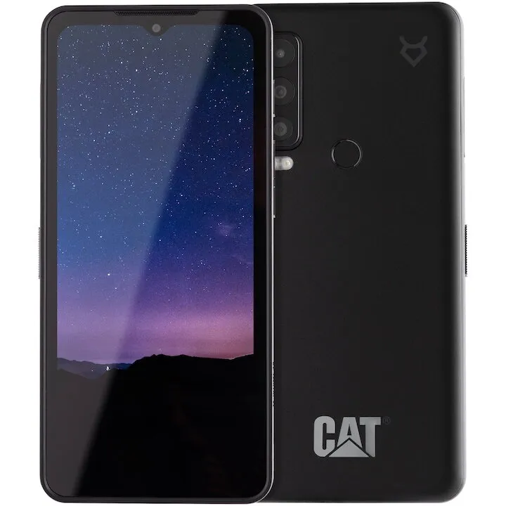Caterpillar Telefon mobil Cat S75, Dual SIM, 6GB RAM, 128GB, 6GB RAM, 5G, Negru
