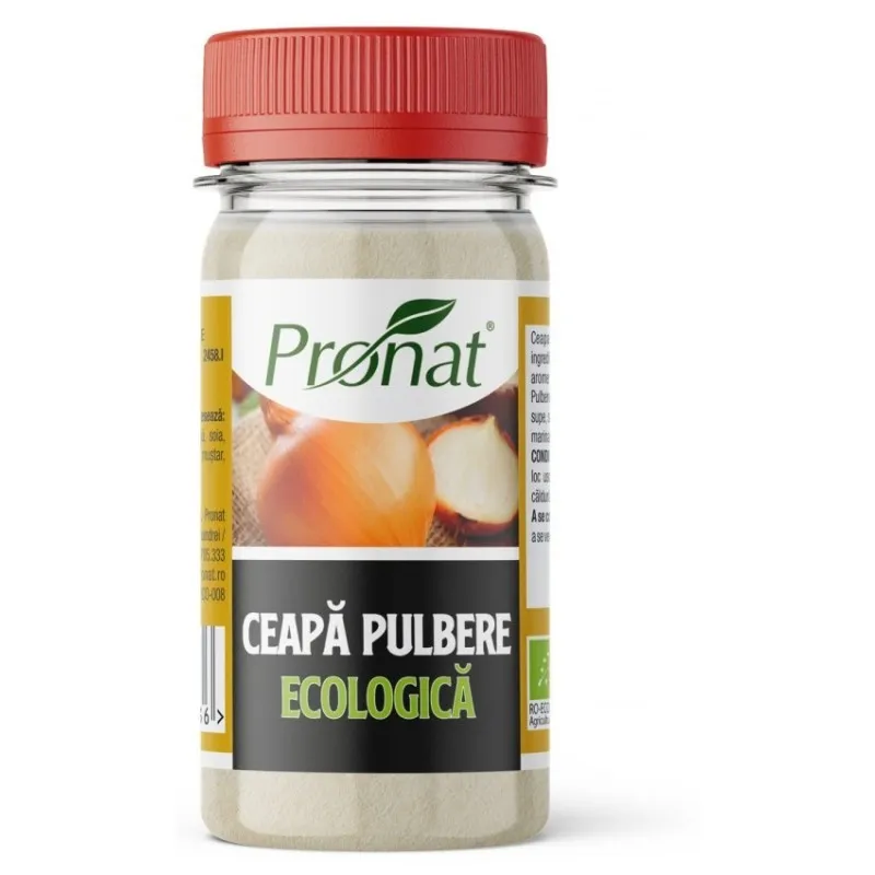 Ceapa Bio Pulbere, 50 g, Pronat