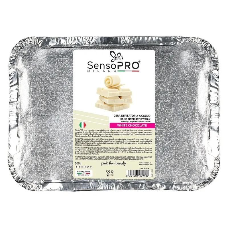 Ceara Epilat Traditionala, White Chocolate, SensoPRO Milano, 500 g
