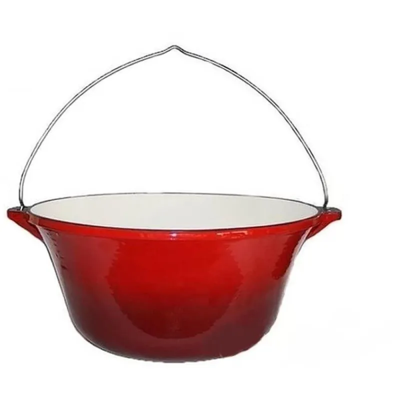 Ceaun din Fonta Emailata, 16 l, Perfect Home