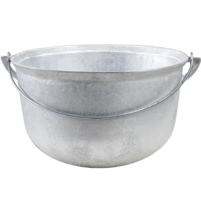 Ceaun Tuci din Aluminiu, 8 l, Fund Rotund