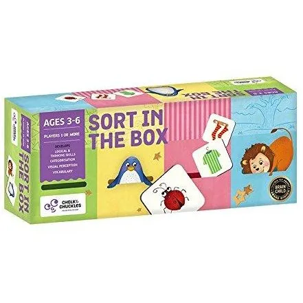 Chalk&nbsp;and&nbsp;Chuckles Joc de sortare - Cutia magica