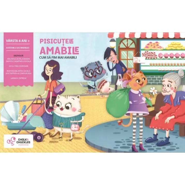 Chalk&nbsp;and&nbsp;Chuckles Joc interactiv - Pisicutele amabile