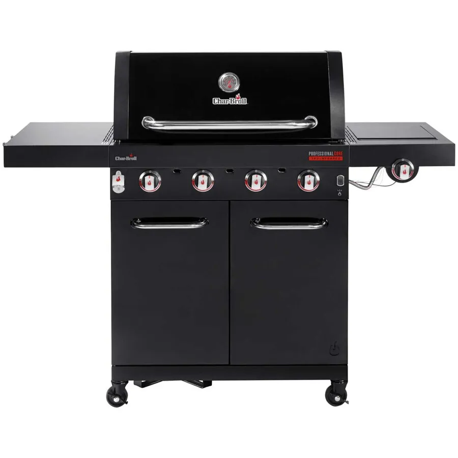 Char-Broil Gratar pe gaz din inox Char-Broil Professional Core B 4, grile din fonta, TRU-Infrared 140916
