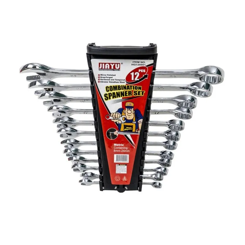 Chei Combinate 8 mm-24 mm, 12 Piese