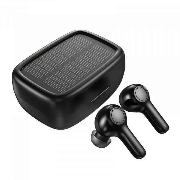 Choetech Handsfree Bluetooth Choetech Solar Sport, TWS, Negru