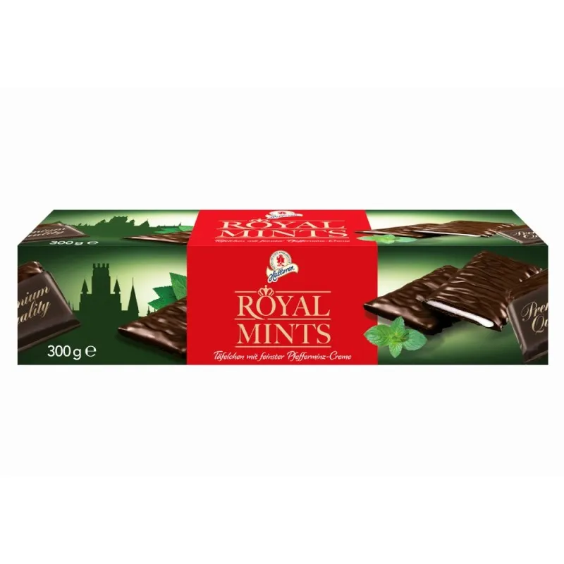 Ciocolata 51% cu Crema Fina de Menta, Halloren and Co, 300 g