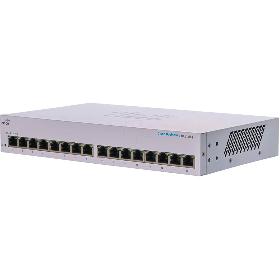 Cisco Switch Cisco CBS110-16T-EU, Gigabit, 16 Porturi
