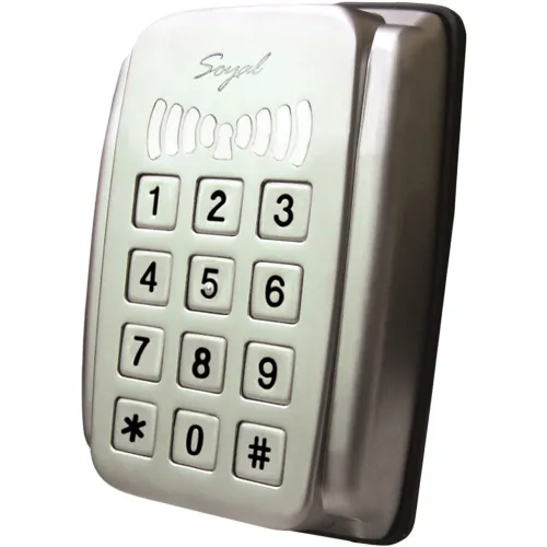 Cititor de proximitate cu tastatura Soyal AR-321 HBR1111, 1024 cartele, 1200 evenimente