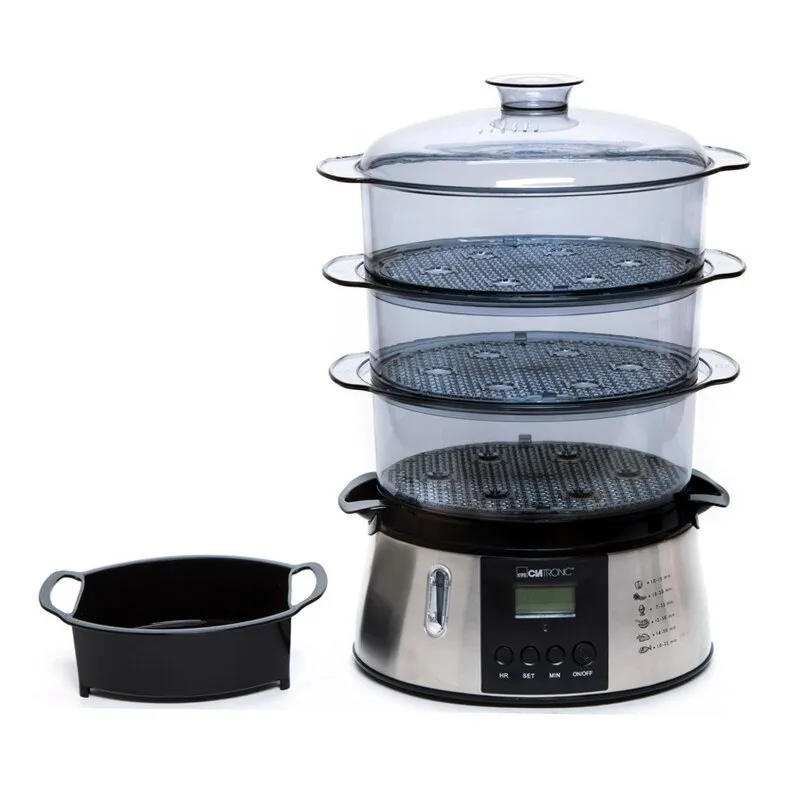 CLATRONIC Aparat de gatit cu aburi Clatronic DG3547 1 vas pentru orez . Putere : 700-800 W Numar zone gatire : 3