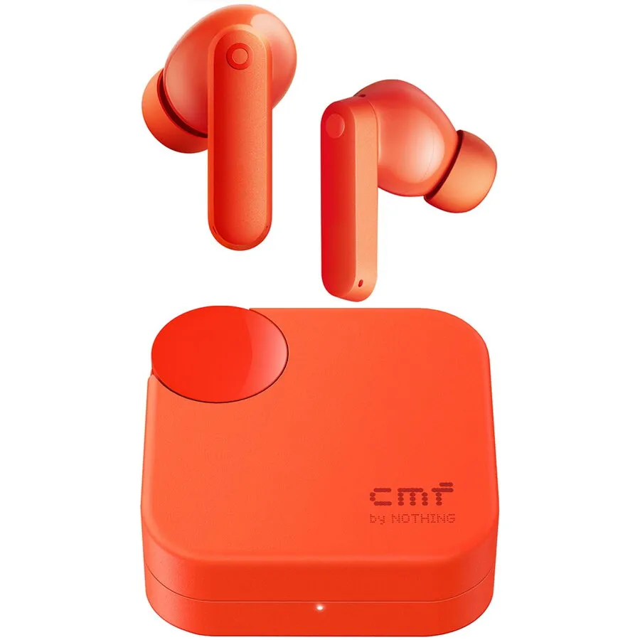CMF&nbsp;by&nbsp;Nothing Casti CMF By Nothing Buds 2A, True Wireless, Bluetooth, ANC 42 dB, Autonomie 35.5 ore, Multipoint, IP54, Orange