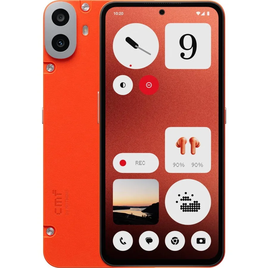 CMF&nbsp;by&nbsp;Nothing Telefon mobil CMF by Nothing Phone 1, 256GB, 8GB, 5G, Dual Sim, Orange