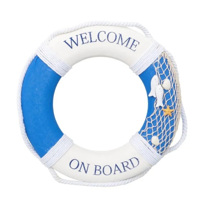 Colac Decorativ Vapor, Model Welcome, Diametru 40 cm, Diverse Culori