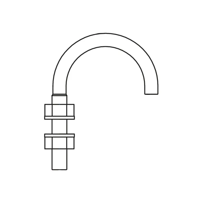 Colier U Zincat-tip B pentru Tevi Similar 3570 M10d 44-49 H 92  40 B 50