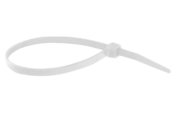 Coliere Nylon Albe 2.4 80 Mm Set 100 Buc