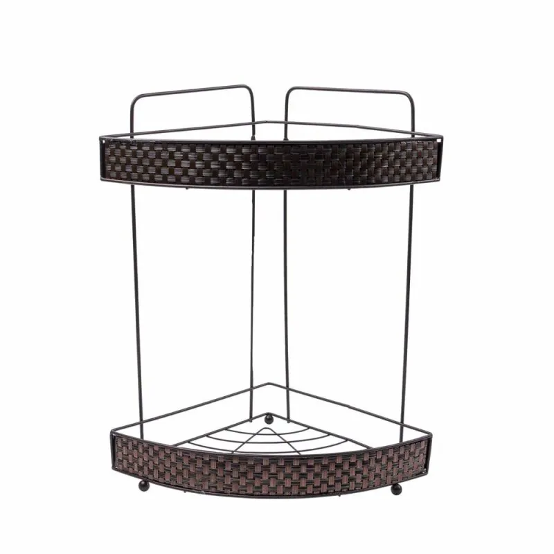 Coltar pentru Baie, Metal, 2 Polite