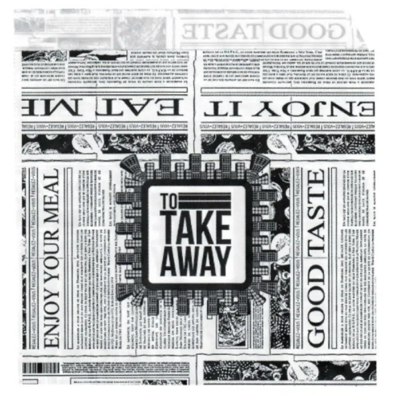 Coltare Hartie, Model Ziar, 16 x 17 cm, Model Graphic Collection, 2000 Bucati