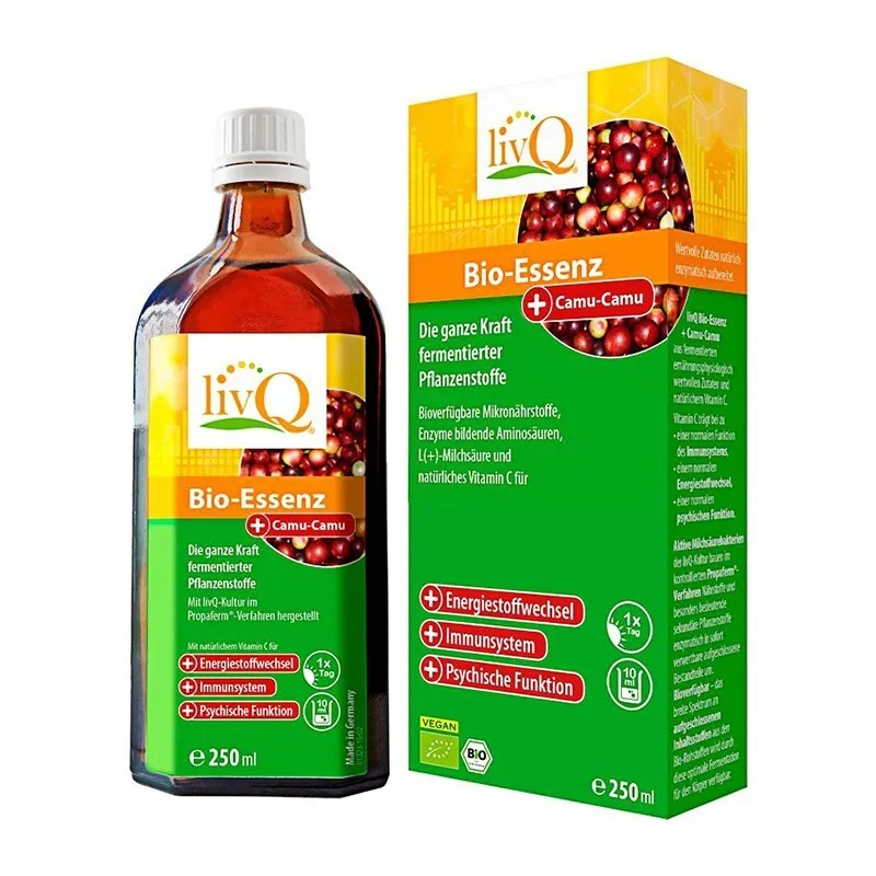 Concentrat Enzimatic BIO cu Camu-camu, 250 ml, livQ