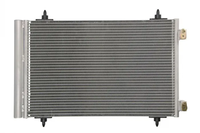 Condensator climatizare (cu uscator) potrivit CITROEN C8, JUMPY II; FIAT SCUDO, ULYSSE; LANCIA PHEDRA; PEUGEOT 807, EXPERT, EXPERT TEPEE 1.6D 2.0D 2.2D 02.06-