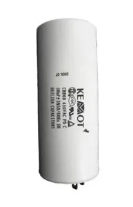 Condensator pentru motoare monofazate 100uF 450V