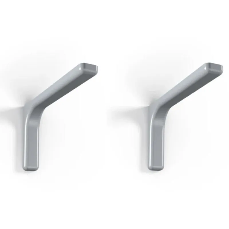 Consola cu Masca, 115 x 180 mm, 2 Buc/Set, Finisaj Aluminiu