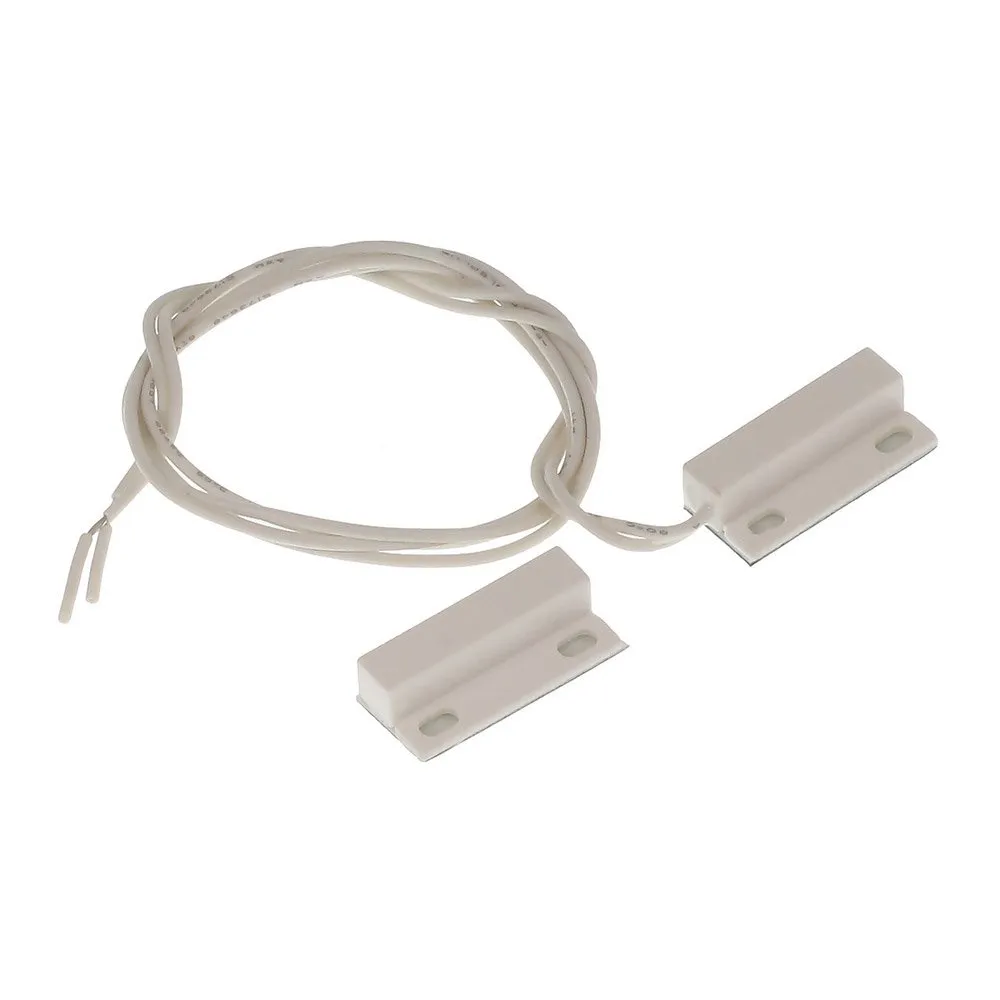 Contact magnetic lateral Satel B-1, aparent, NO, alb