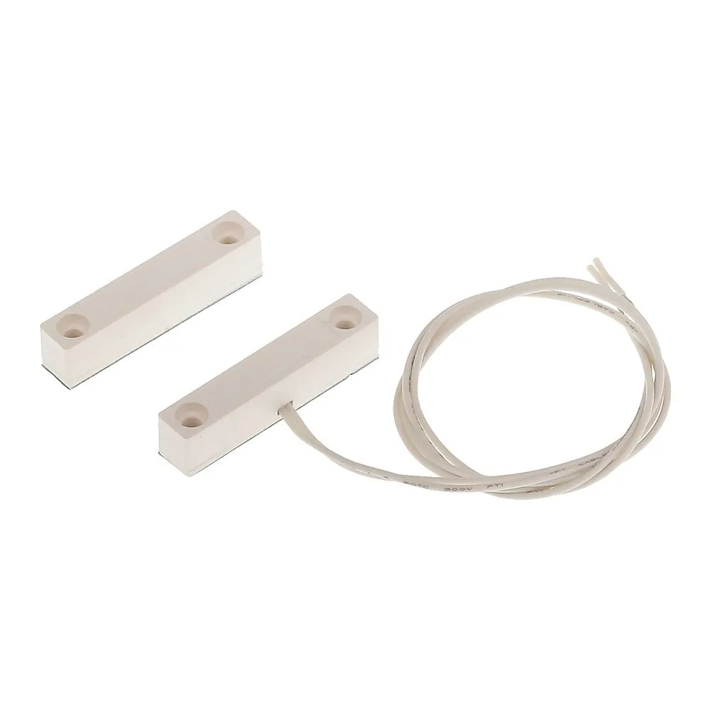 Contact magnetic lateral Satel B-1M, aparent, NO, alb